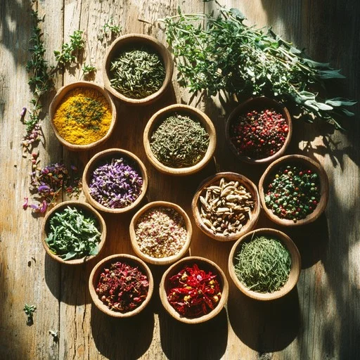 Colorful Holistic Food Bowls